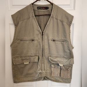 Vintage Imperial Utility Fly Fishing‎ Vest - Size Medium